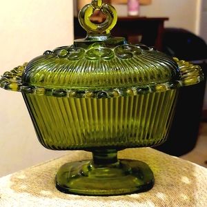 Candy Box Dish With Lid